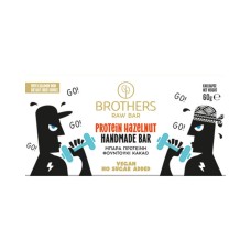 Brothers Healthy Food Μπάρα Πρωτεΐνης Φουντούκι Κακάο 60gr