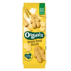 Organix Βιολογικά Μπισκότα Banana Bread +12m 135gr Organix Βιολογικά Μπισκότα Banana Bread +12m 135gr
