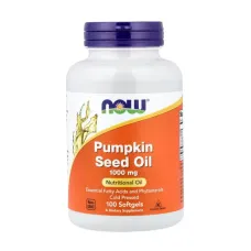 Now Foods Pumpkin Seed Oil 1000mg 100 μαλακές κάψουλες