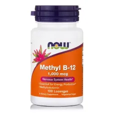 Now Foods Methyl B-12 1000mcg 100 παστίλιες