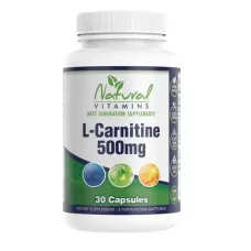 Natural Vitamins L-Carnitine 500mg 30 κάψουλες