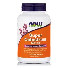Now Foods Super Colostrum 500mg 90 φυτικές κάψουλες Now Foods Super Colostrum 500mg 90 φυτικές κάψουλες