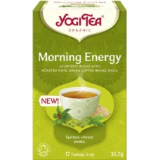 Yogi Tea Morning Energy Βιολογικό Μείγμα Βοτάνων 17 Φακελάκια
