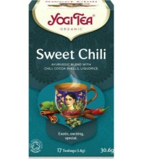 Yogi Tea Sweet Chili Βιολογικό Μείγμα Βοτάνων 17 φακελάκια