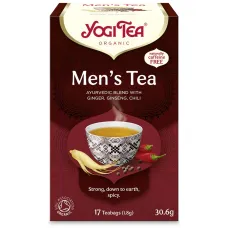Yogi Tea Men's Tea Βιολογικό Μείγμα Βοτάνων 17 Φακελάκια