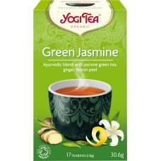 Yogi Tea Green Jasmine  Βιολογικό Μείγμα Βοτάνων 17 Φακελάκια
