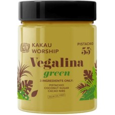 Kakau Worship Βιολογική Vegalina Green Pistachio 68% 200gr Kakau Worship Βιολογική Vegalina Green Pistachio 68% 200gr