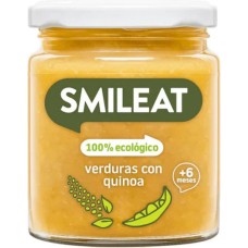 Smileat Βρεφικό Γεύμα με Λαχανικά-Κινόα +6Μ 230gr Smileat Βρεφικό Γεύμα με Λαχανικά-Κινόα +6Μ 230gr