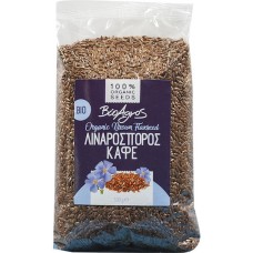 Λιναρόσπορος Καφέ Κοπανιστός 350gr Bιο Αγρός