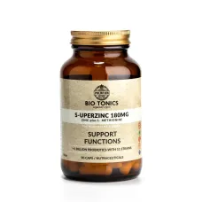 Bio Tonics Zinc Plus L Metionine 90 φυτικές κάψουλες