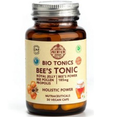 Bee's Tonic 30 κάψουλες με Βασιλικός Πολτός, Γύρη και Πρόπολη Bio Tonics Bee's Tonic 30 κάψουλες με Βασιλικός Πολτός, Γύρη και Πρόπολη Bio Tonics