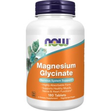Now Foods Magnesium Glycinate 1000mg 180 ταμπλέτες
