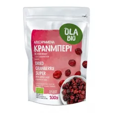 Βιολογικά Κράνμπερυ Χωρίς Ζάχαρη 100gr Όλα Bio Βιολογικά Κράνμπερυ Χωρίς Ζάχαρη 100gr Όλα Bio