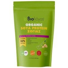 Βιολόγος Organic Soy Protein 92% Χωρίς Γλουτένη και Λακτόζη 500gr