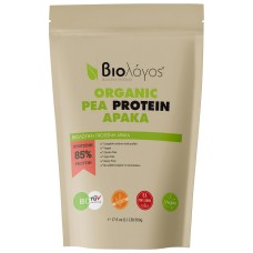 Βιολόγος Organic Pea Protein 85% Χωρίς Γλουτένη και Λακτόζη 500gr