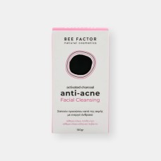 Σαπούνι Detox Κατά Της Ακμής Με Ενεργό Άνθρακα 100gr Bee Factor