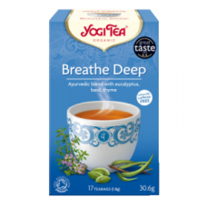 Yogi Tea Breath Deep Βιολογικό Μείγμα Βοτάνων 17 φακελάκια