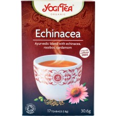 Yogi Tea Echinacea Βιολογικό Μείγμα Βοτάνων 17 φακελάκια