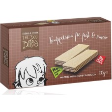 Γκοφρετάκια με Μέλι και Κακάο 135g Bee Bros Γκοφρετάκια με Μέλι και Κακάο 135g Bee Bros