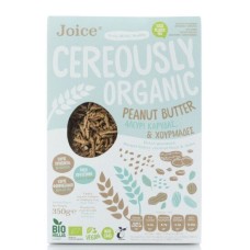 Joice Cereously Organic Δημητριακά με Φυστικοβούτυρο,Αλεύρι Καρύδας και Χουρμάδες 350gr Joice Cereously Organic Δημητριακά με Φυστικοβούτυρο,Αλεύρι Καρύδας και Χουρμάδες 350gr