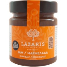 Μαρμελάδα Kουμ Kουατ Xωρίς Zάχαρη 200gr Lazaris