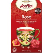 Yogi Tea  Τριαντάφυλλο Βιολογικό Μείγμα Βοτάνων 17 Φακελάκια