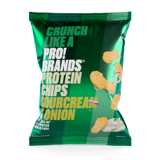 Πρωτεϊνικά Chips Sourcream και  Κρεμμύδι 50gr  Pro!Brands