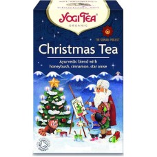 Yogi Tea Christmas Βιολογικό Μείγμα Κόκκινων Βοτάνων 17 Φακελάκια