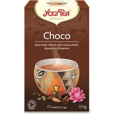 Yogi Tea Choco Βιολογικό Μείγμα Βοτάνων 17 Φακελάκια