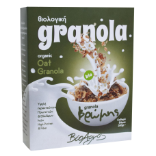 Βιολογική Γκρανόλα Μούσλι  350gr  Βιοαγρός Organic Oat Granola
